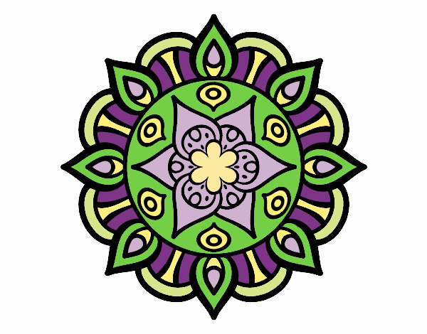 Mandala vida vegetal