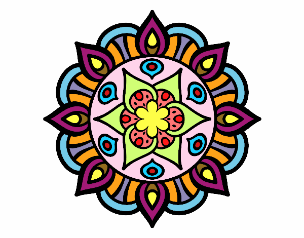 Mandala vida vegetal