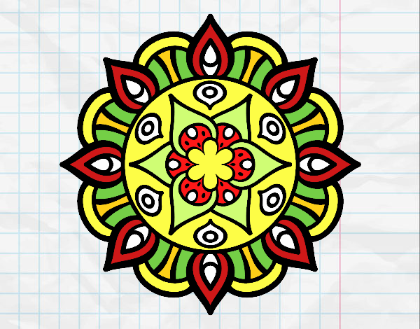 Mandala vida vegetal