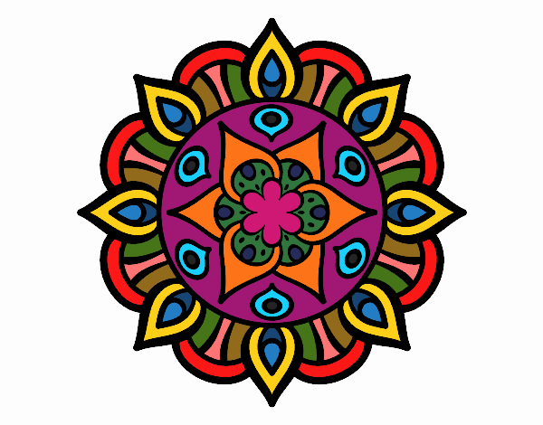 Mandala vida vegetal