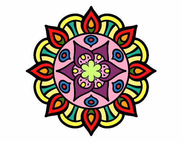 Mandala vida vegetal