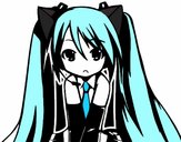 Miku triste