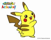 Pikachu de espaldas