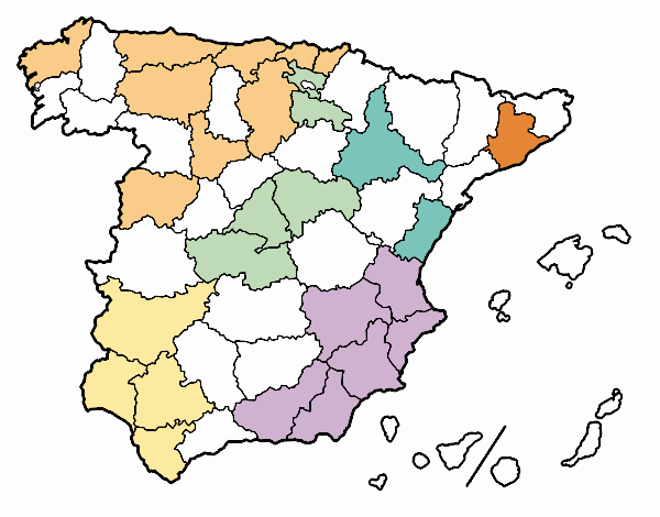 Las provincias de España