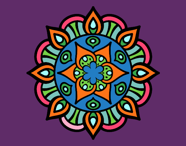 Mandala vida vegetal