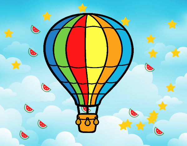 Un globo aerostático