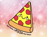 You have a pizza my heart