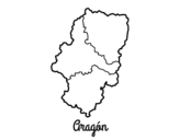 Dibujo de Aragón para colorear