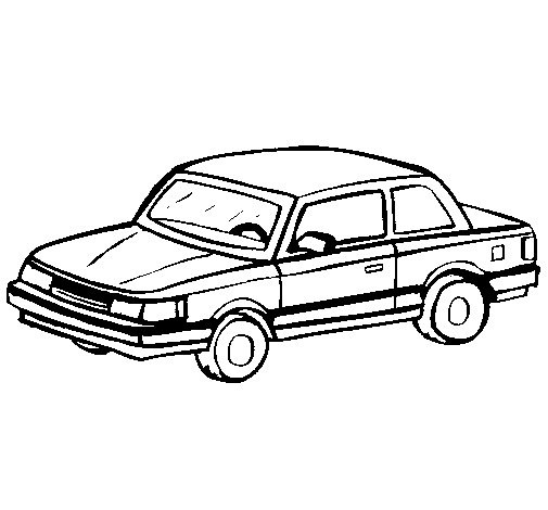  Dibujo de Automóvil clásico para Colorear