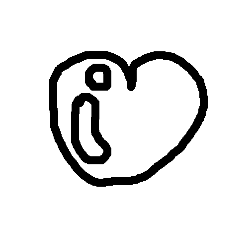 Dibujo de Corazón 10 para Colorear