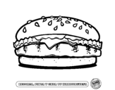 Dibujo de Crea tu hamburguesa