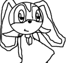 Dibujo de Cream rabbit para colorear