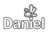 Dibujo de Daniel para colorear