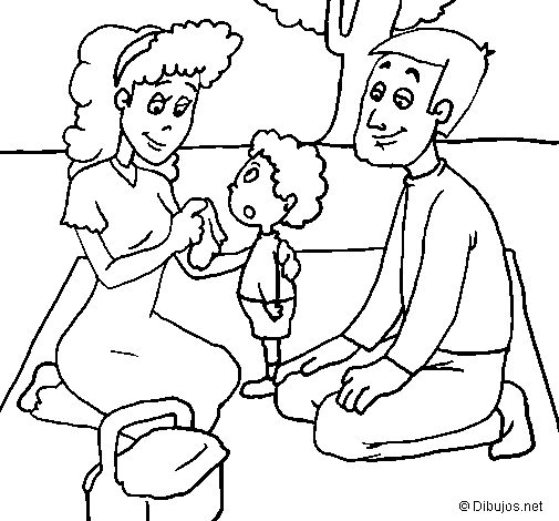 Dibujo de De picnic para Colorear