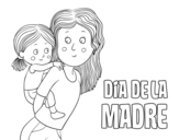 Dibujos De Dia De La Madre Para Colorear Dibujos Net