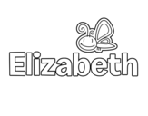 Dibujo de Elizabeth para colorear