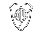 Dibujo de Escudo Atlético River Plate
