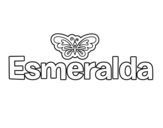 Dibujo de Esmeralda para colorear
