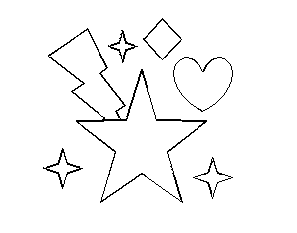 Dibujo de Estrellatico 2 para Colorear