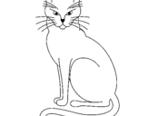 Dibujo de Felino para colorear
