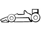 Dibujo de Fórmula 1 para colorear