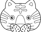 Dibujo de Gato II para colorear