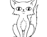 Dibujo de Gato persa