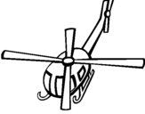 Dibujo de Helicóptero V para colorear