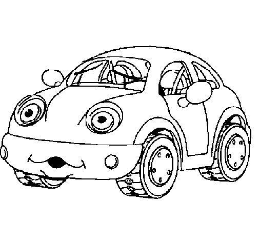 Dibujo de Herbie 1 para Colorear 