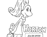 Dibujo de Horton - Sally O'Maley para colorear