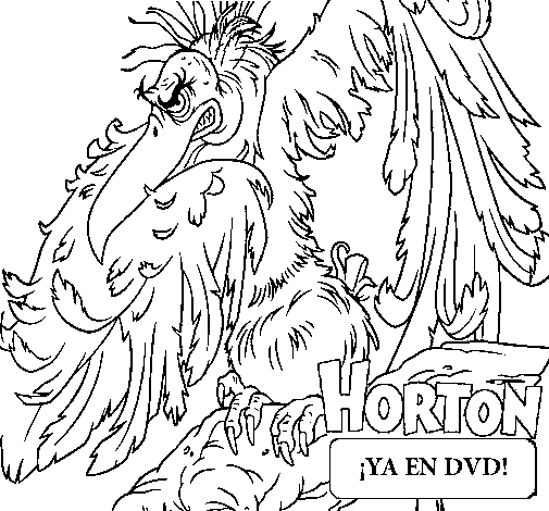 Dibujo de Horton - Vlad para Colorear
