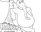 Dibujo de Horton para colorear