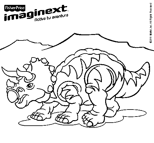 Dibujo de Imaginext 13 para Colorear