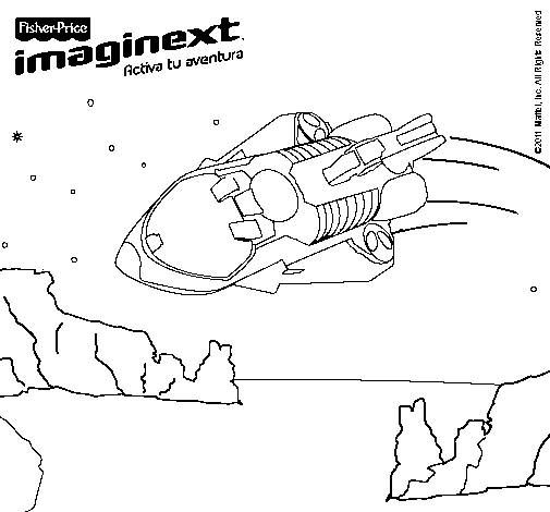 Dibujo de Imaginext 6 para Colorear
