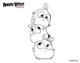Dibujo de Las crias de Angry Birds