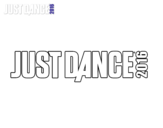 Dibujo de Logo Just Dance para colorear