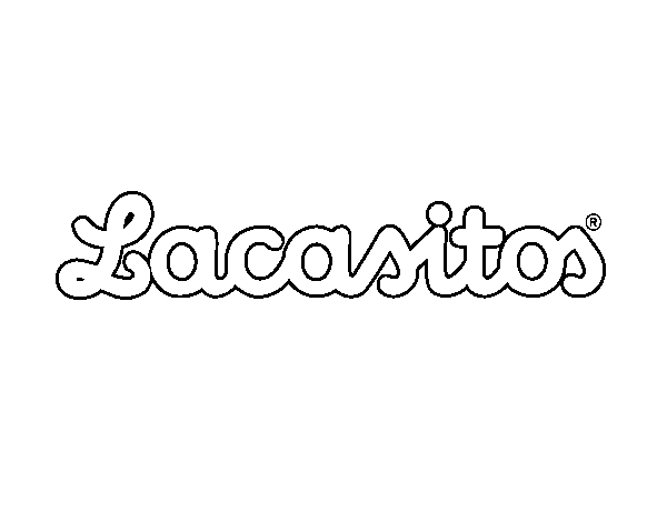 Dibujo de Logo Lacasitos para Colorear