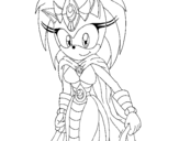 Dibujo de Madre de Sonic para colorear