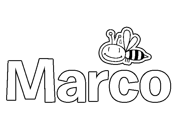Dibujo de Marco para Colorear
