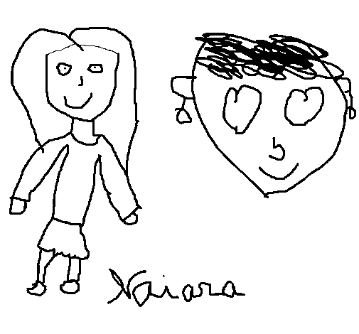 Dibujo de Naiara para Colorear