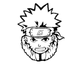 Dibujo de Naruto enfadado para colorear