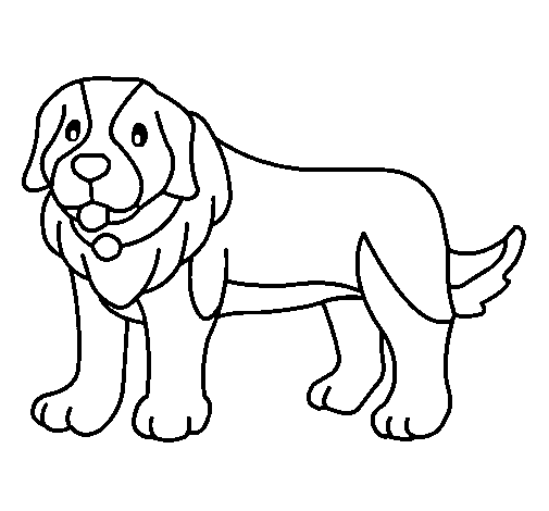 Dibujo de Perro pigmento para Colorear