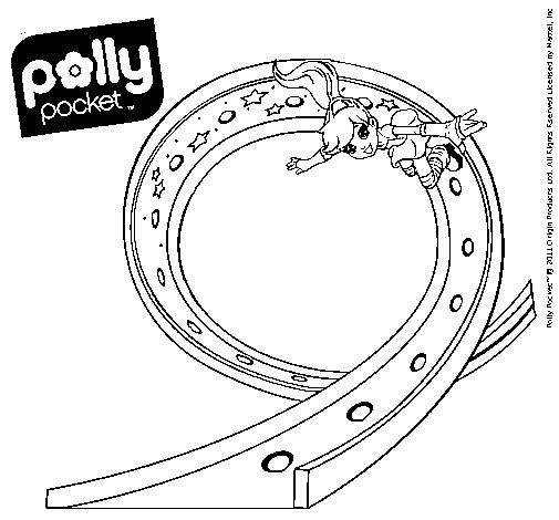 Dibujo de Polly Pocket 15 para Colorear