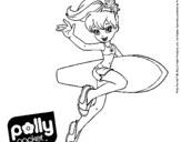Dibujo de Polly Pocket 3 para colorear