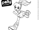 Dibujo de Polly Pocket 8 para colorear