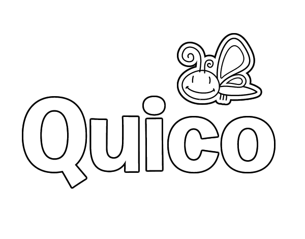 Dibujo De Quico Para Colorear Dibujos Net