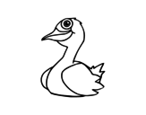 Dibujo de Un pato para colorear