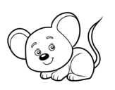 Dibujo de Un ratoncito para colorear