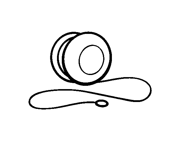 Dibujo de Yo-yo para Colorear