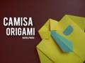 Camisa y corbata de origami